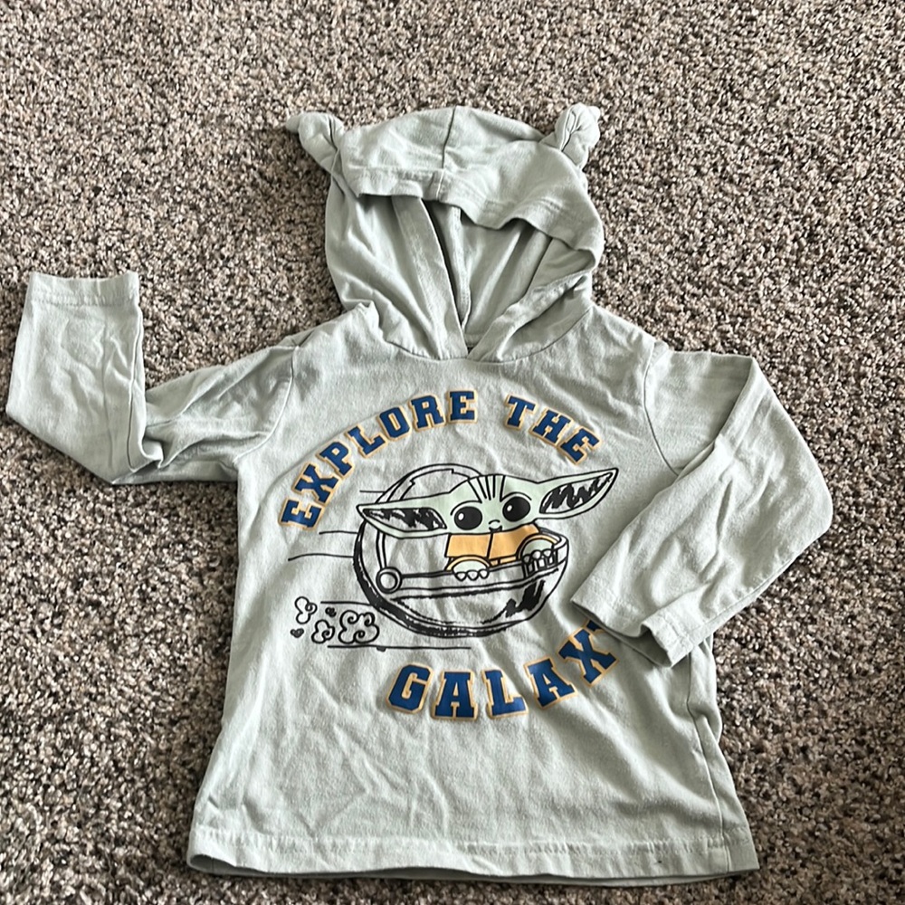 Grogu 3t light weight hoodie